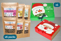 Any 6 100% Natural Training Treats + Festive Box