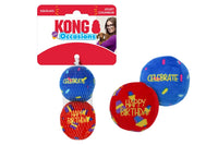 KONG Occasions Birthday Balls - 2pk