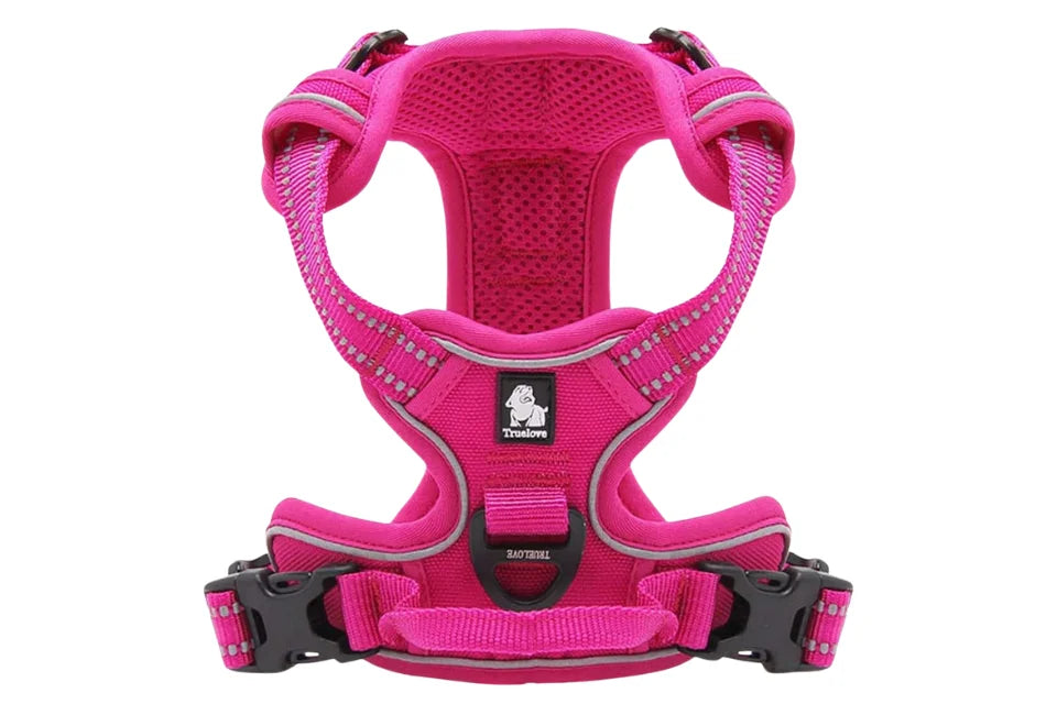 Truelove No Pull Harness for Dogs - Fuchsia