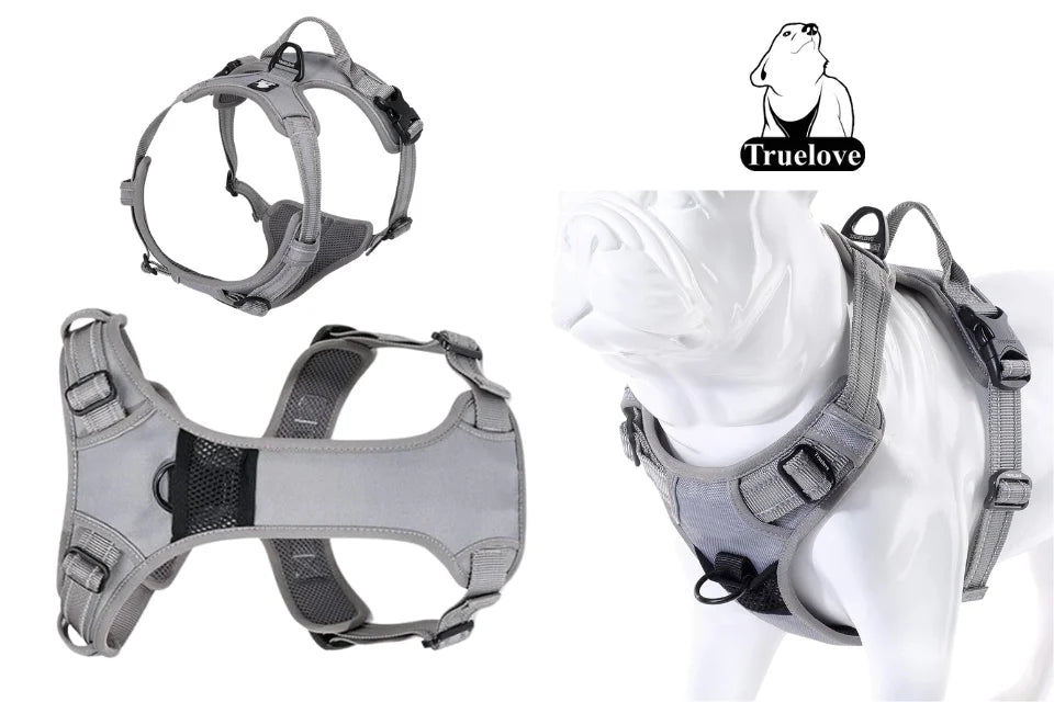 Truelove No Pull Harness - Grey